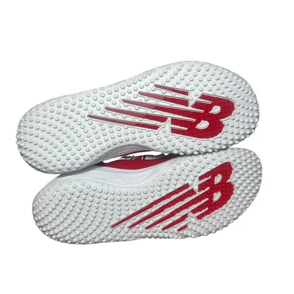 New Balance Red Athletic Sneakers fresh foam 3000 baseball turf shoes size 11.5
