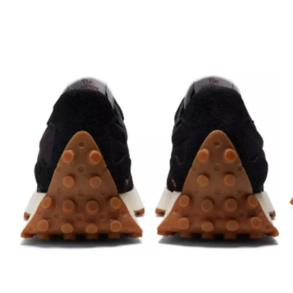 New Balance Women's 327 Shoes-Color: Black/White/Gum