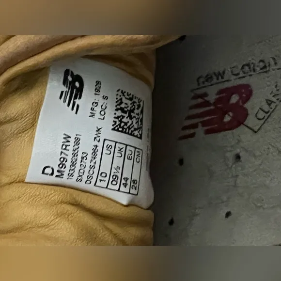 New Balance x red wings  997 Men's Brown Sneaker