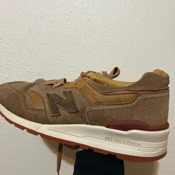 New Balance x red wings  997 Men's Brown Sneaker