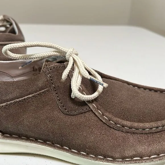 New Birkenstock Pasadena Suede Moccasin Shoes