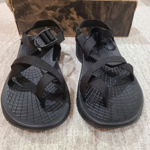 NEW Chaco Men's ZVolv 2 Sport Sandals Black sz 10 &amp; 12 Outdoor Shoes Straps