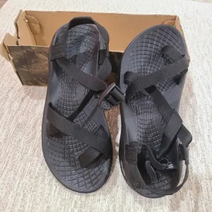 NEW Chaco Men's ZVolv 2 Sport Sandals Black sz 10 &amp; 12 Outdoor Shoes Straps