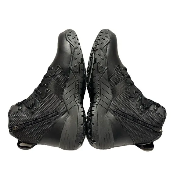 NEW Danner Mens Size 11.5 Scorch Side Zip Waterproof Black Leather Tactical Boot
