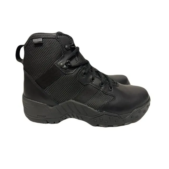 NEW Danner Mens Size 11.5 Scorch Side Zip Waterproof Black Leather Tactical Boot