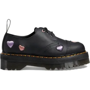 NEW Dr. Martens 1461 Quad Heart Leather Platform Lace-Up Shoes Women’s Sz 7