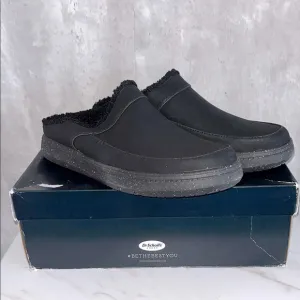 NEW Dr. Scholl's Crux Men's Black Slip-On Shoes clog sz 10.5 men’s