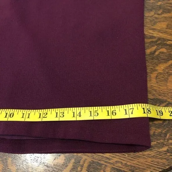 NEW Dress the Population Burgundy Elle Sheath Dress Size M NWT Quiet Luxury