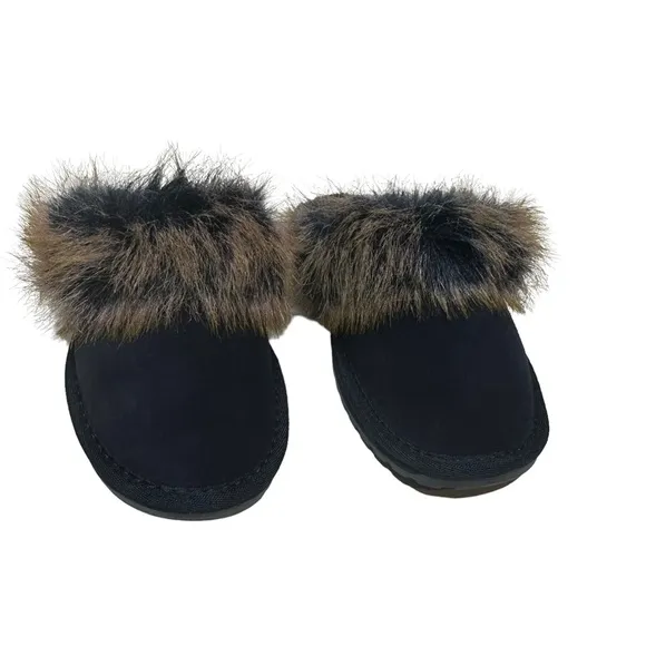 NEW EMU Australia x Free People Jolie Lava Slippers in Midnight W6/M5