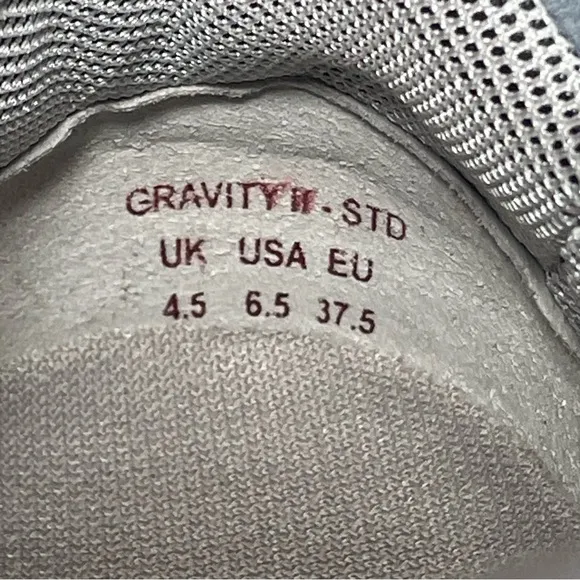 NEW Hotter Gravity II Trainers‎ Shoes Cushioned Leather Blue Womens UK 4.5 US