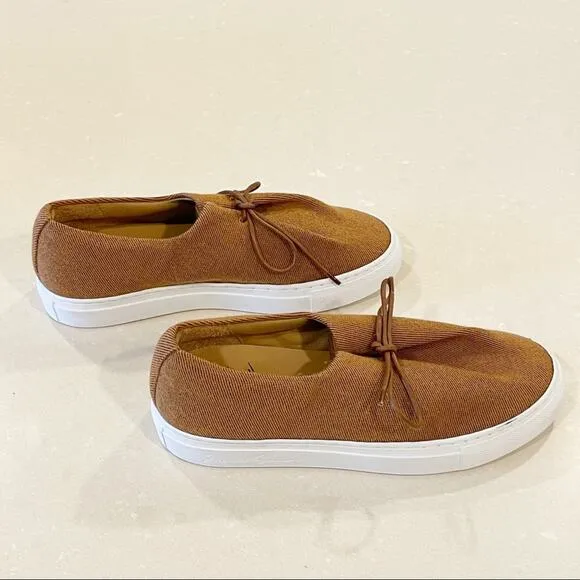 NEW Jacques Soloviere Jim Serge Mustard Shoes 36.5