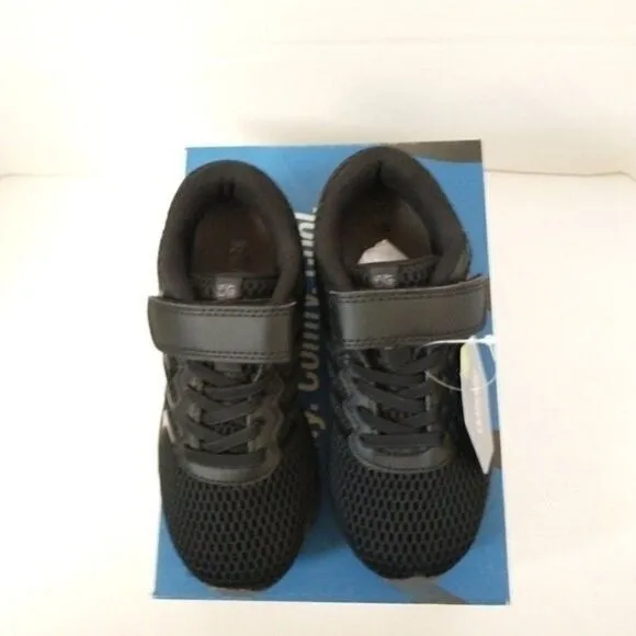 New! K-SWISS Boys Tubes Comfort 200  Sneakers Shoes Stayput Closure Black 11.5
