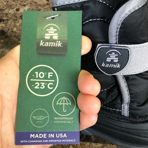 NEW  Kamik Toddler Boys Snowbug Outdoor Boots