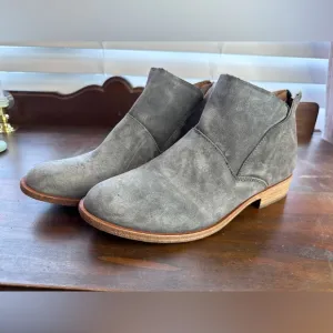 NEW Kork-ease 9M Ryder Gray Suede Women’s Ankle Boots