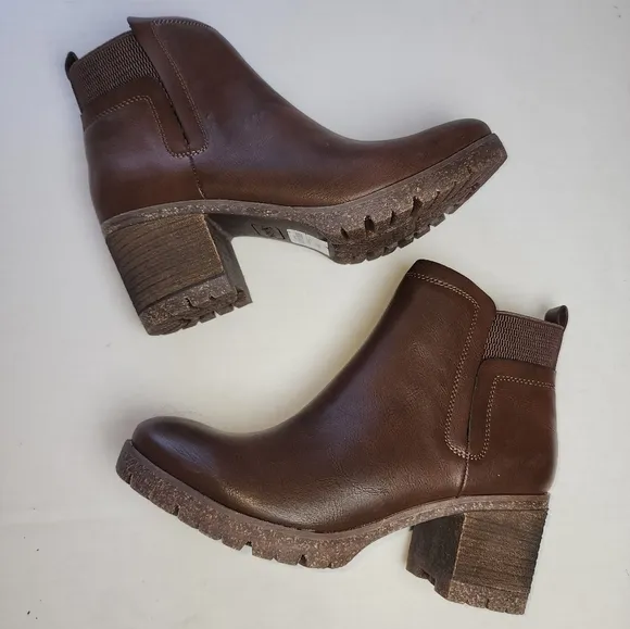 NEW Kork-Ease | Leather Ankle Boots, size 9