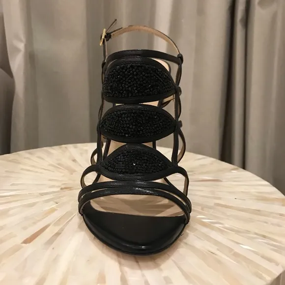 NEW! LK Bennett elegant, sparkle black heel!