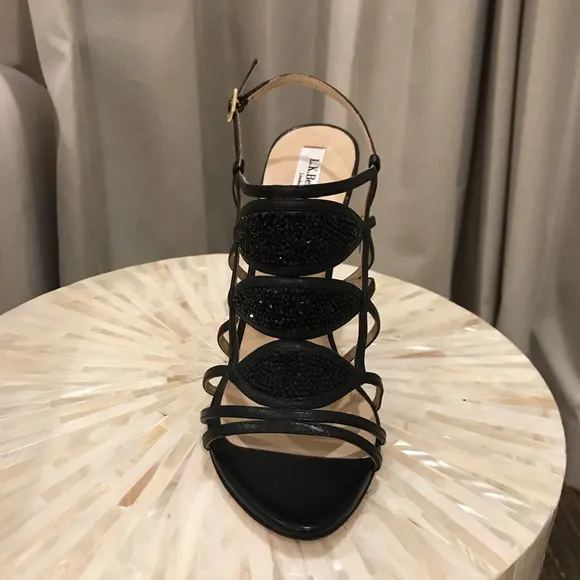 NEW! LK Bennett elegant, sparkle black heel!
