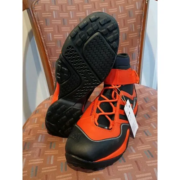 New Men's 12 Adidas Terrex Hydro Lace Outdoor Trail Boots Shoes CQ1755.