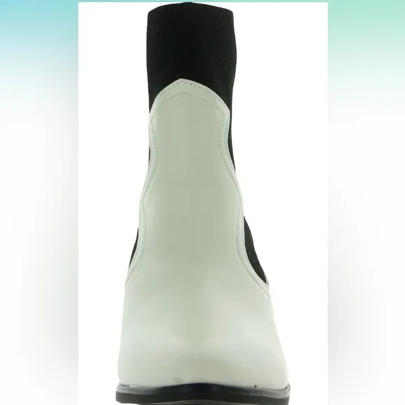 NEW! MIA Boots Nicky Black White Western Booties - Size 7