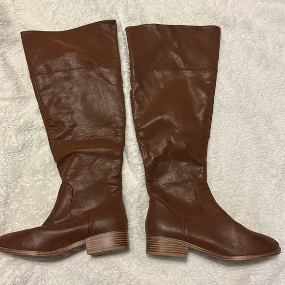 NEW! MIA Cognac Carsyn Knee High Boot - Size 8