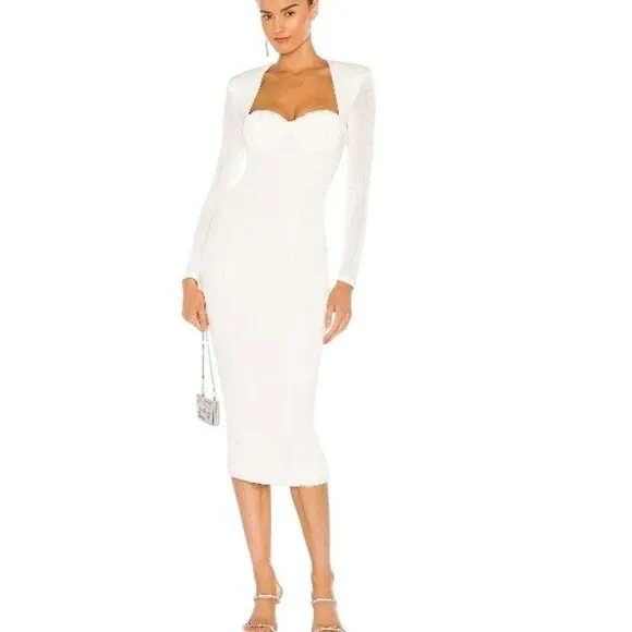 NEW MISHA Tara Dress Womens 8 Luxury Designer Elegant Formal