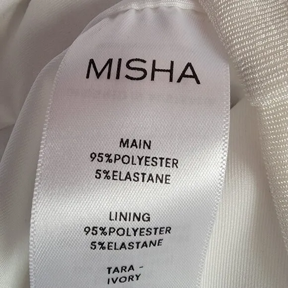 NEW MISHA Tara Dress Womens 8 Luxury Designer Elegant Formal