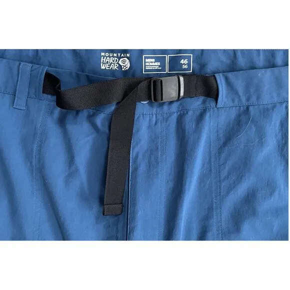 NEW Mountain HardWear Men’s Stryder Pants Size 46 X 31 Blue Hiking Outdoor NWT