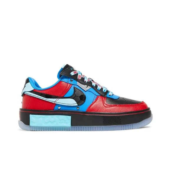 NEW Nike Air Force 1 Fontanka Red Black Blue Women's Size 7.5 DR6259-600