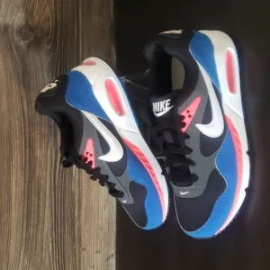 New Nike Air Max Correlate Black Blue Sneakers Casual Women's 6.5 Everyday Shoes