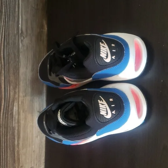 New Nike Air Max Correlate Black Blue Sneakers Casual Women's 6.5 Everyday Shoes