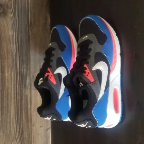 New Nike Air Max Correlate Black Blue Sneakers Casual Women's 6.5 Everyday Shoes