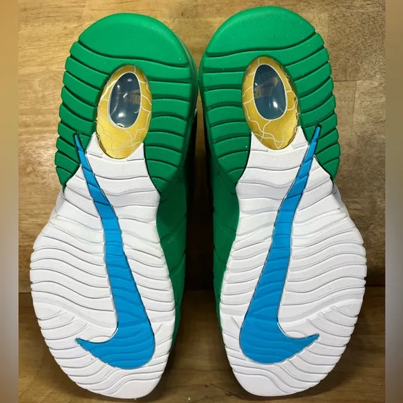 NEW Nike Air Max Penny 1 Retro Mens Sz 10 Basketball Shoes Sneakers Green White