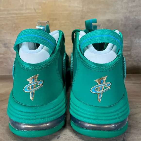 NEW Nike Air Max Penny 1 Retro Mens Sz 10 Basketball Shoes Sneakers Green White