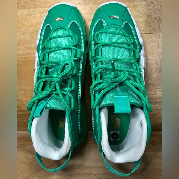 NEW Nike Air Max Penny 1 Retro Mens Sz 10 Basketball Shoes Sneakers Green White