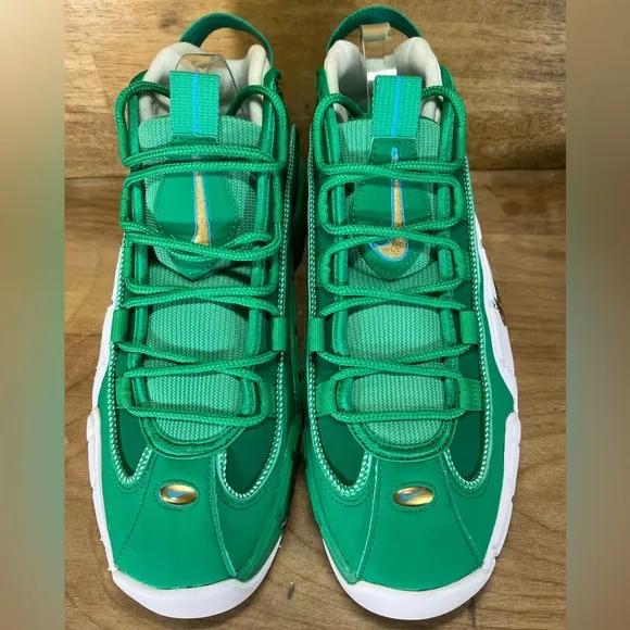 NEW Nike Air Max Penny 1 Retro Mens Sz 10 Basketball Shoes Sneakers Green White