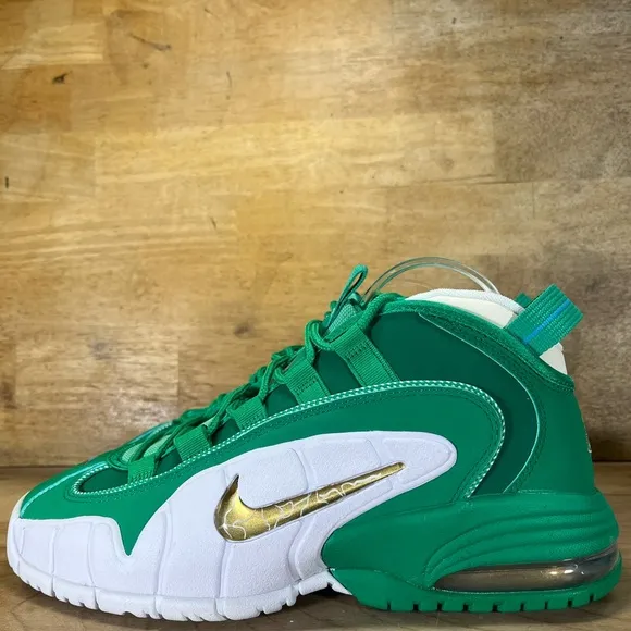NEW Nike Air Max Penny 1 Retro Mens Sz 10 Basketball Shoes Sneakers Green White