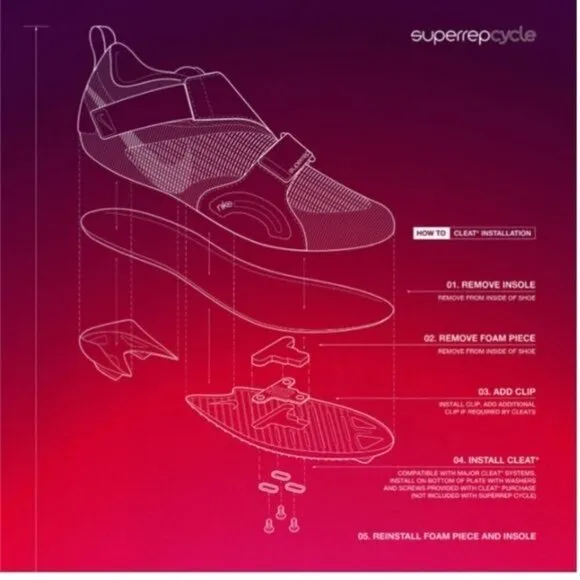 NEW NIKE SuperRep indoor cycling shoes 7.5  (3)