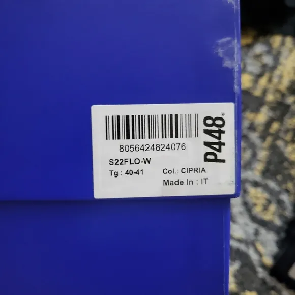 NEW P448 Slide On Mule | Size 9-9.5 (EU 40-41) | S22 - Flo in Cipria