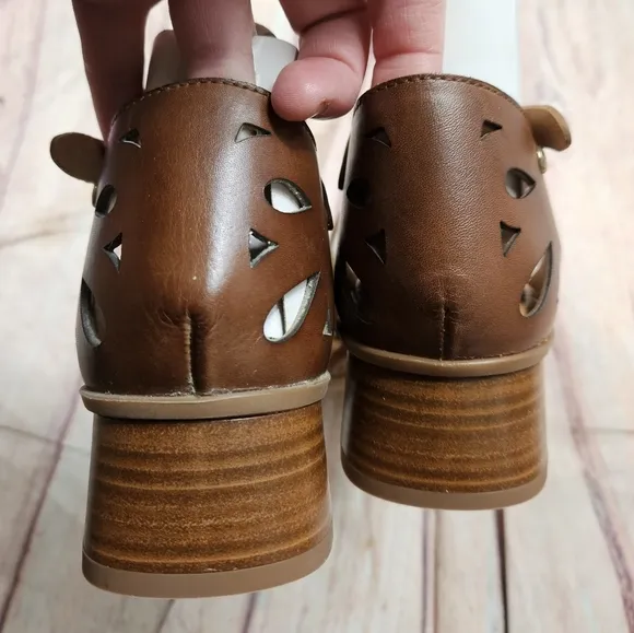 NEW Pikolinos | Melilla Brown Die Cut Leather Sandals