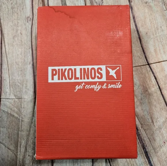 NEW Pikolinos | Melilla Brown Die Cut Leather Sandals