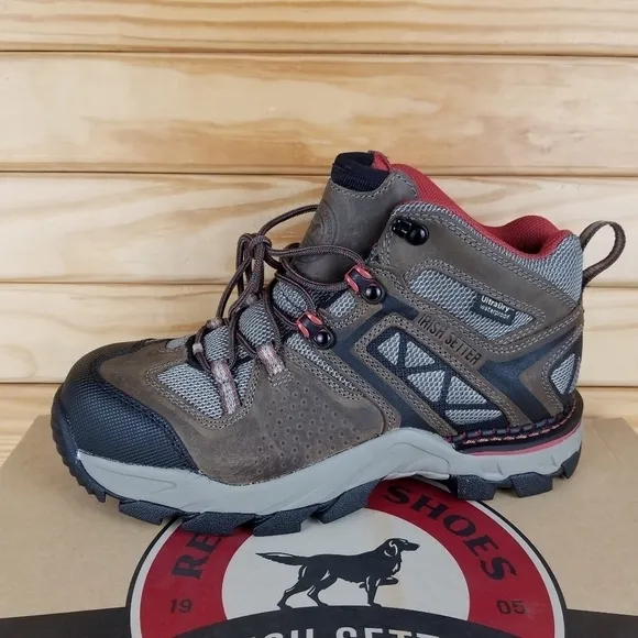 NEW Red Wing Irish Setter Shoes 83212 Crosby 4&quot; Hiker Work Safety Boots Hiking