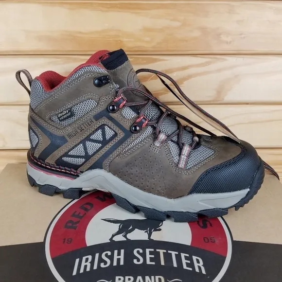 NEW Red Wing Irish Setter Shoes 83212 Crosby 4&quot; Hiker Work Safety Boots Hiking