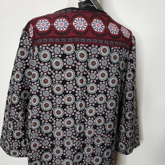 NEW Romeo &amp; Juliet Couture Duster Kimono Maxi Cover Up Resort Luxury Lounge Wear