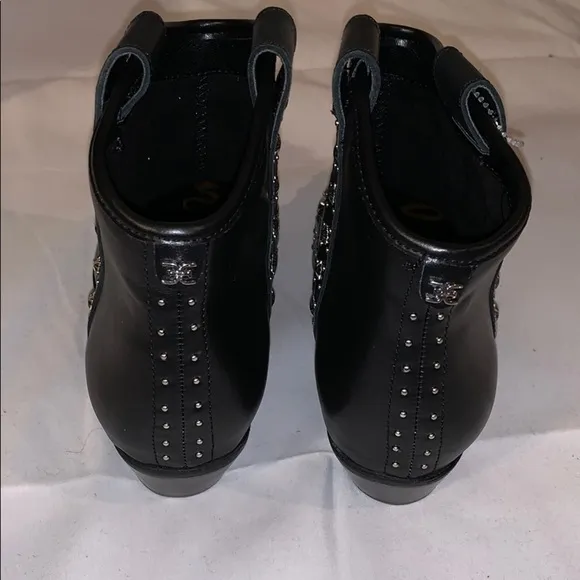 New Sam Edelman studded ankle boots size-8