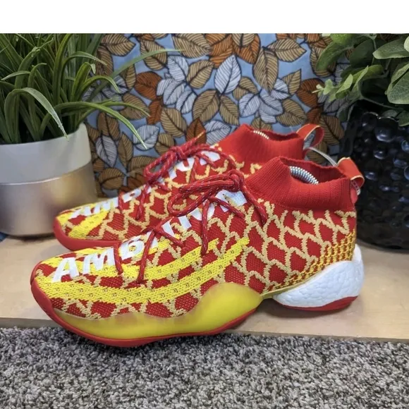 NEW Size 9.5 - adidas Pharrell x Crazy BYW Chinese New Year Mens Running Shoes