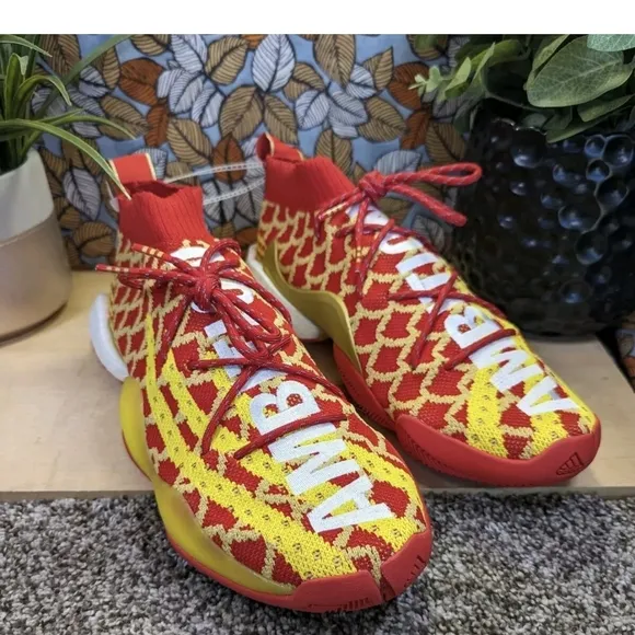 NEW Size 9.5 - adidas Pharrell x Crazy BYW Chinese New Year Mens Running Shoes