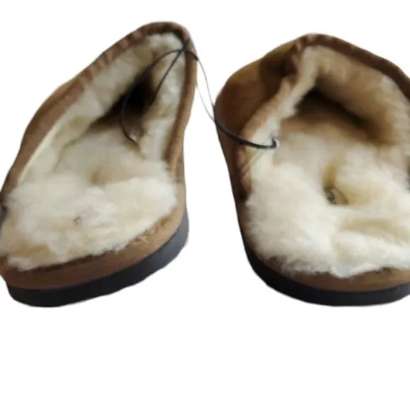 NEW STAHEEKUM Alpine faux shearling slippers 9