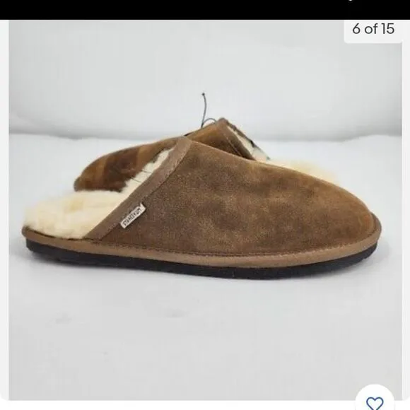 NEW STAHEEKUM Alpine faux shearling slippers 9