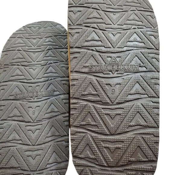 NEW STAHEEKUM Alpine faux shearling slippers 9