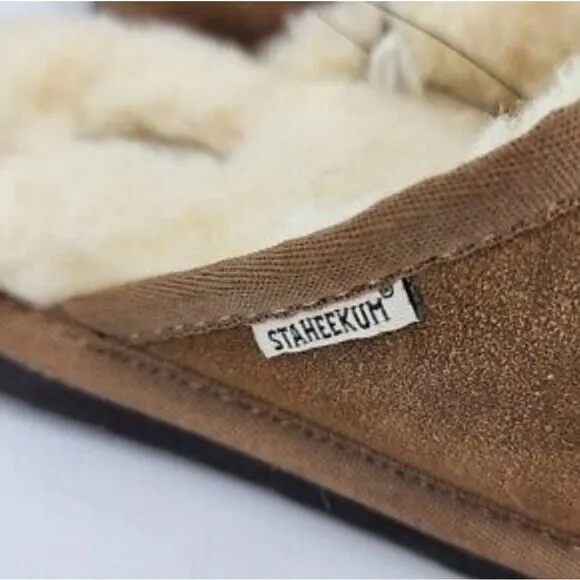 NEW STAHEEKUM Alpine faux shearling slippers 9